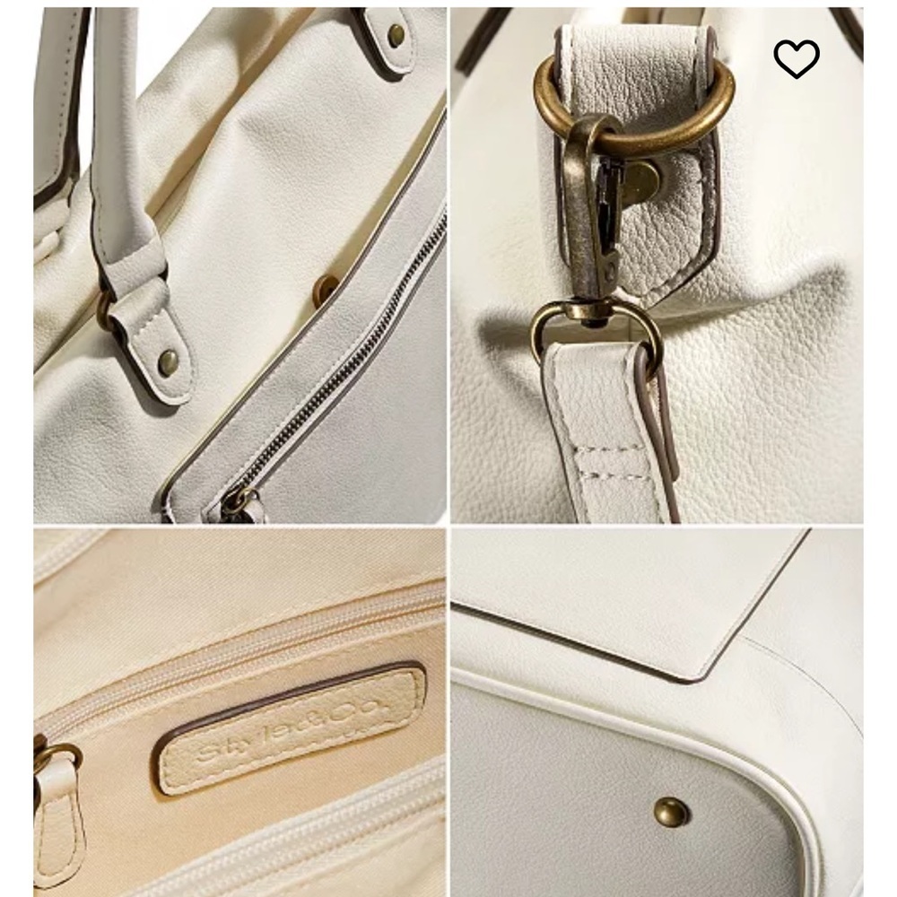 NEW WOMEN’S Style & Co Alabaster Hudsonn Tote Created for Macy's - Picture 5 of 7